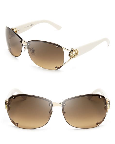 Womens GUCCI Rimless Sunglasses 